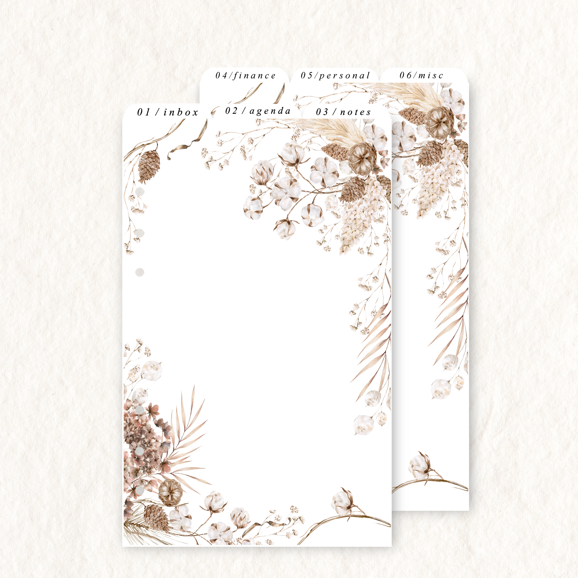 Boho Dividers | Vellum