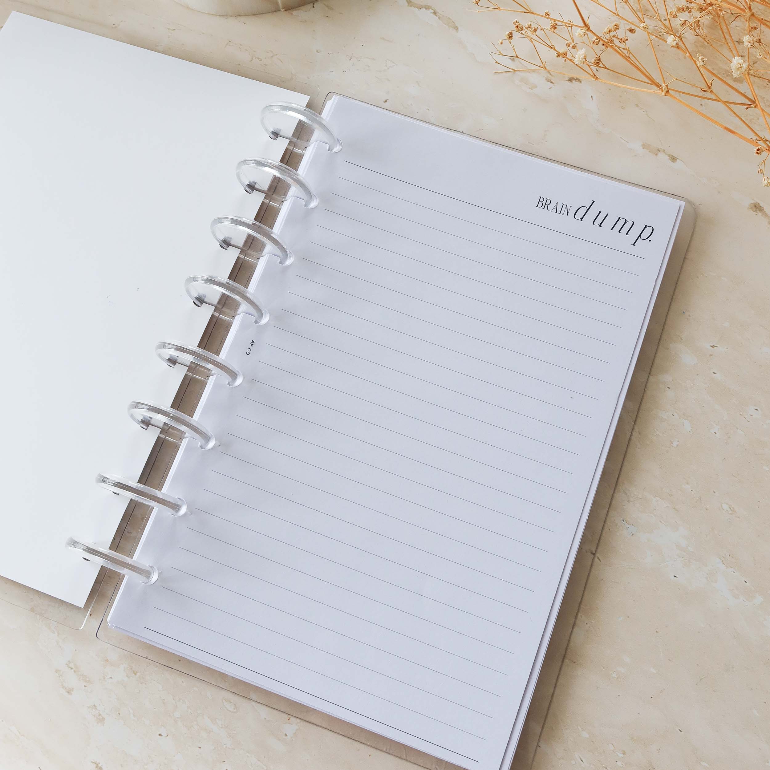 DESIGNER NOTEBOOK - HALF LETTER