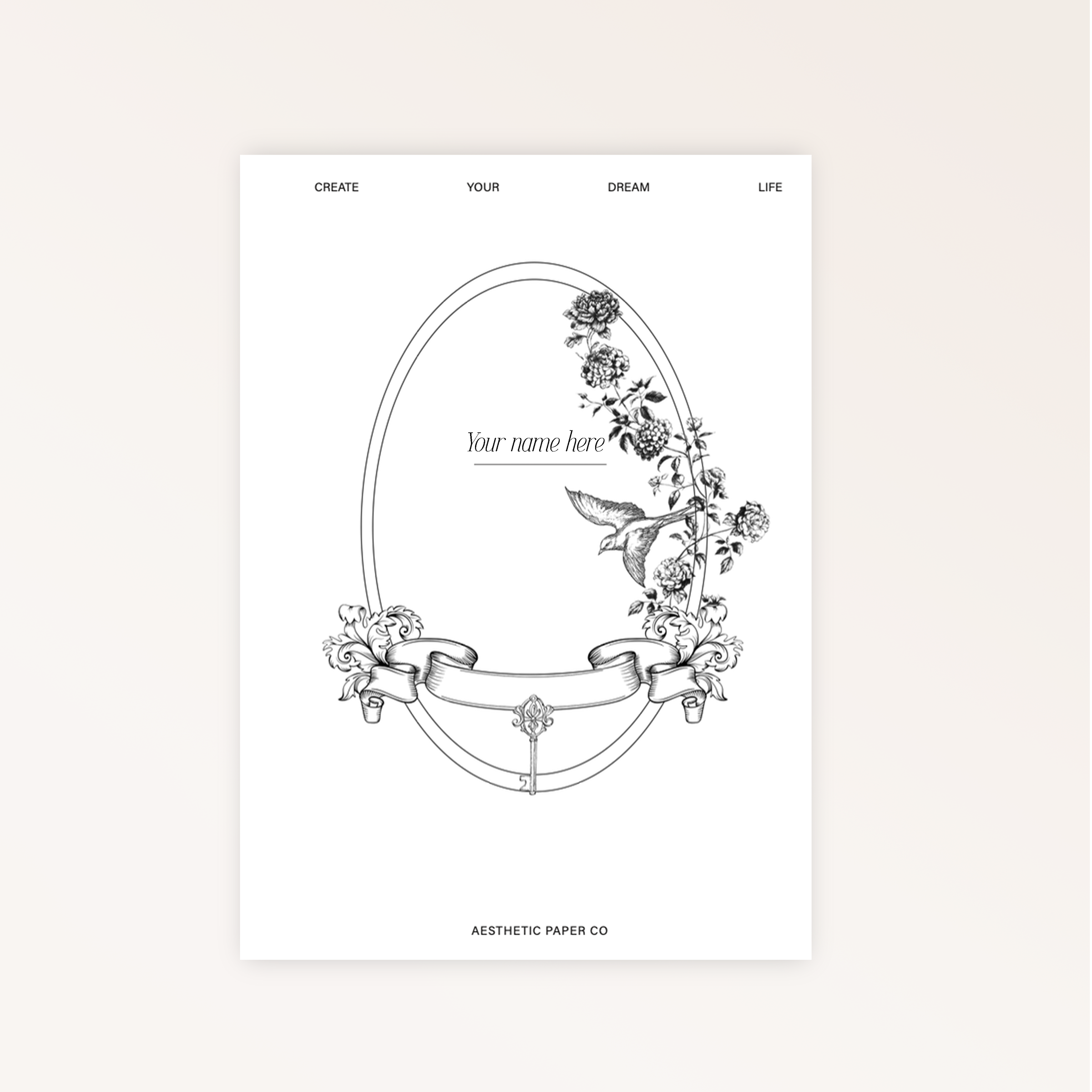 CUSTOM DASHBOARD | Floral